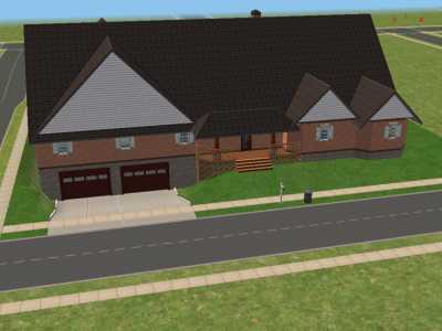 Mod The Sims 3 Br 4 Bath Home With Working Underground 2 Car