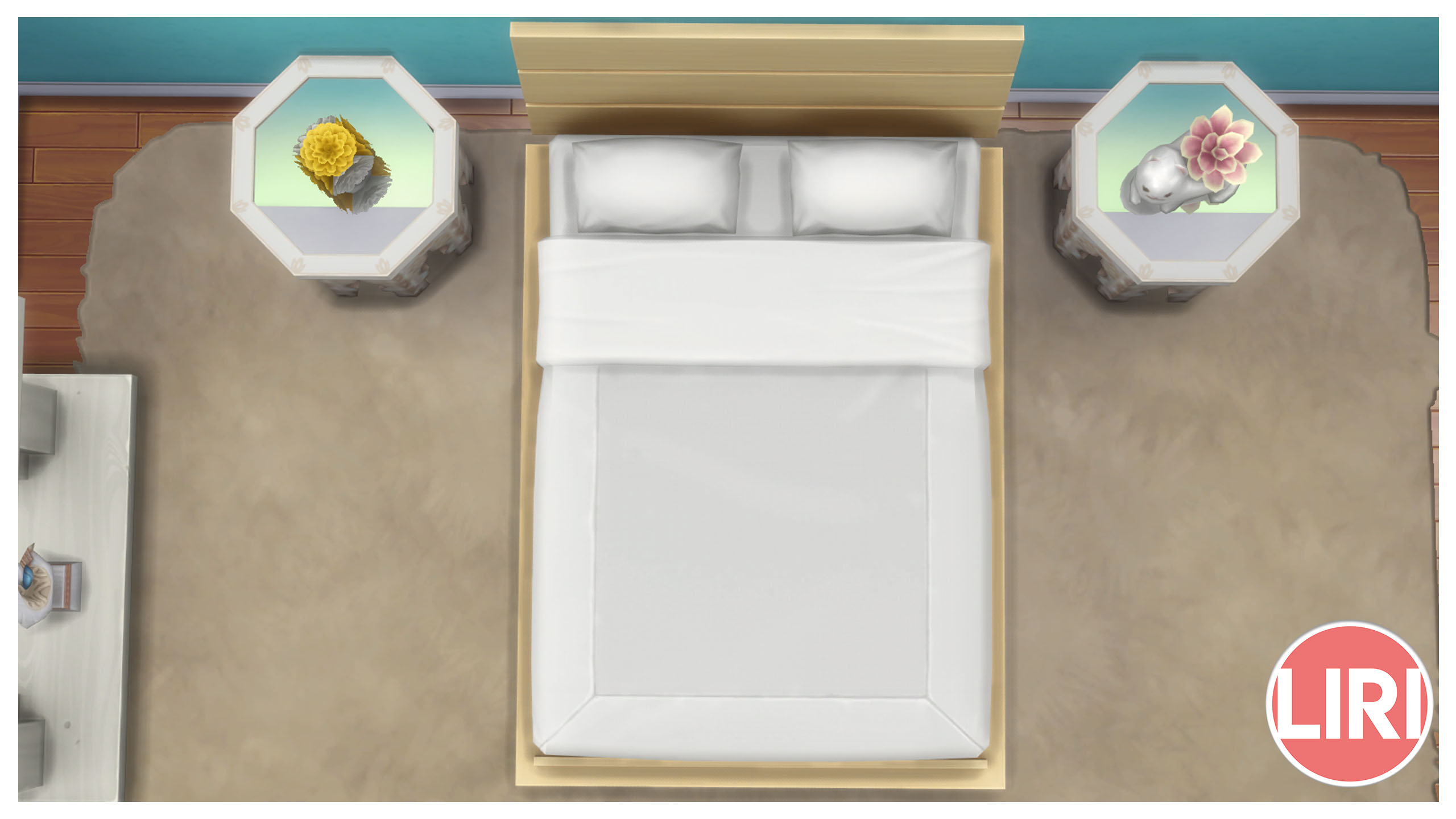 Mod The Sims Double Futon Bed Separated