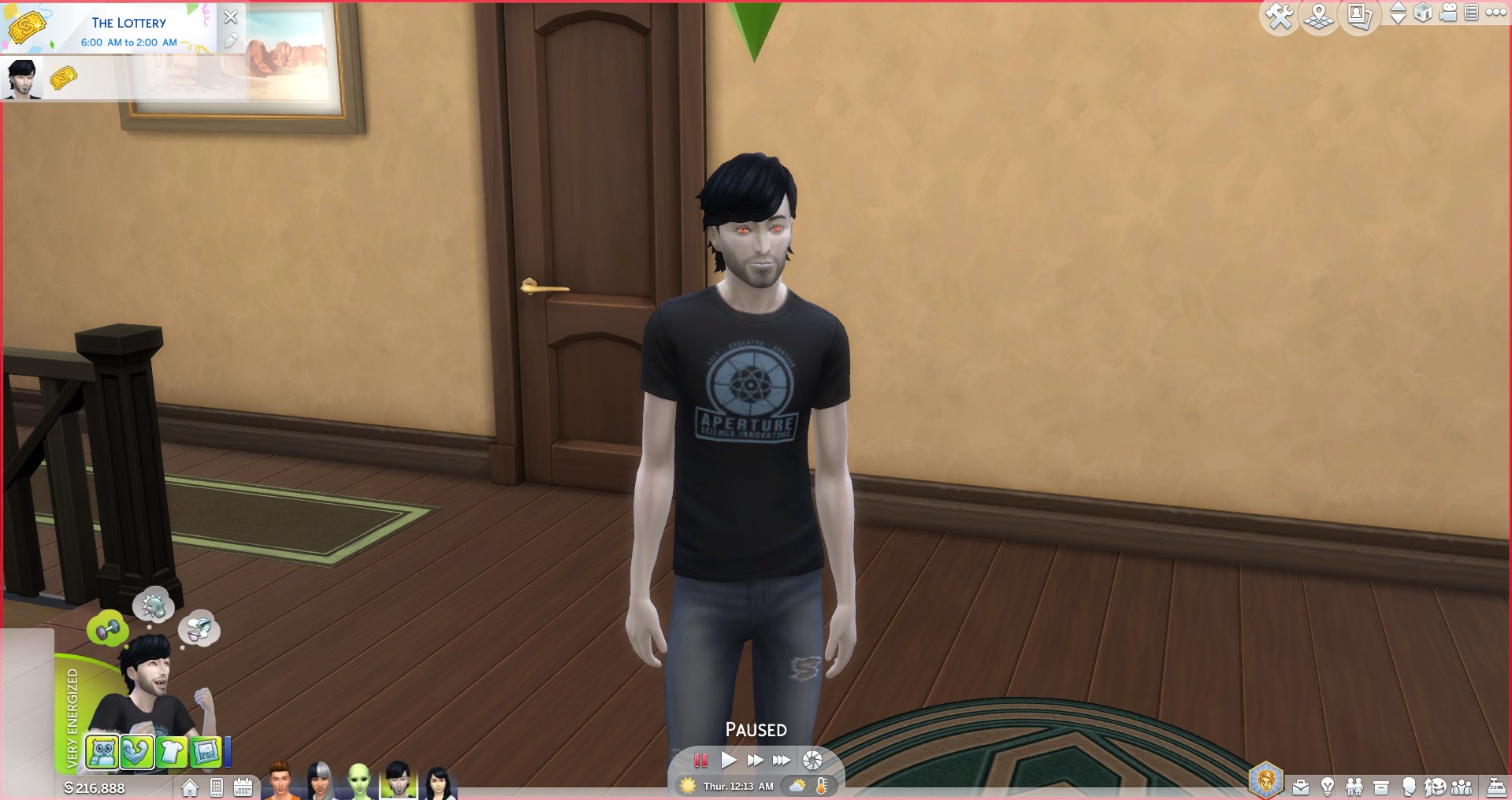 Mod The Sims Aperture Science Laboratories Logo T Shirt