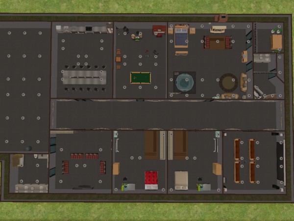Mod The Sims Underground Bunker