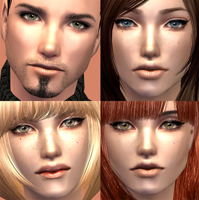 realistic skins mod in sims 3