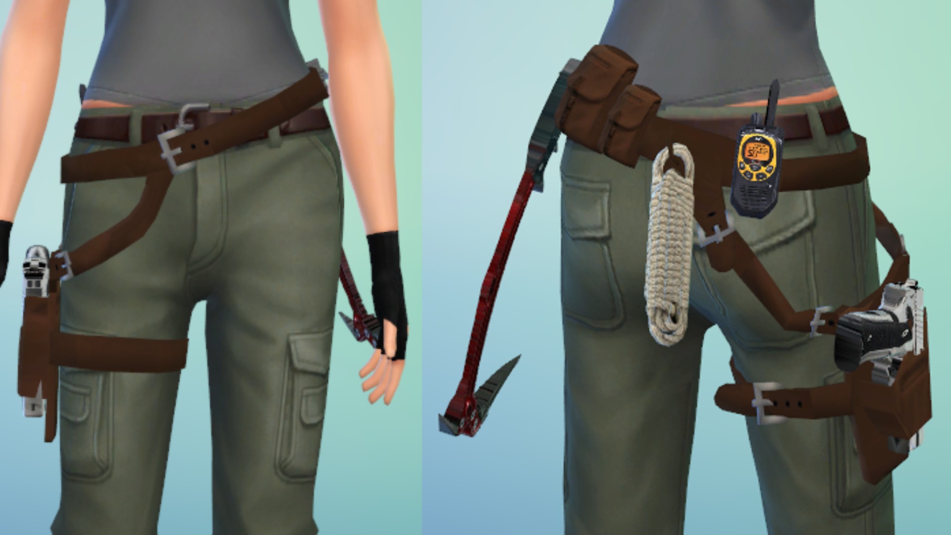 Mod The Sims Lara Croft Tomb Raider Holster Gun Belt