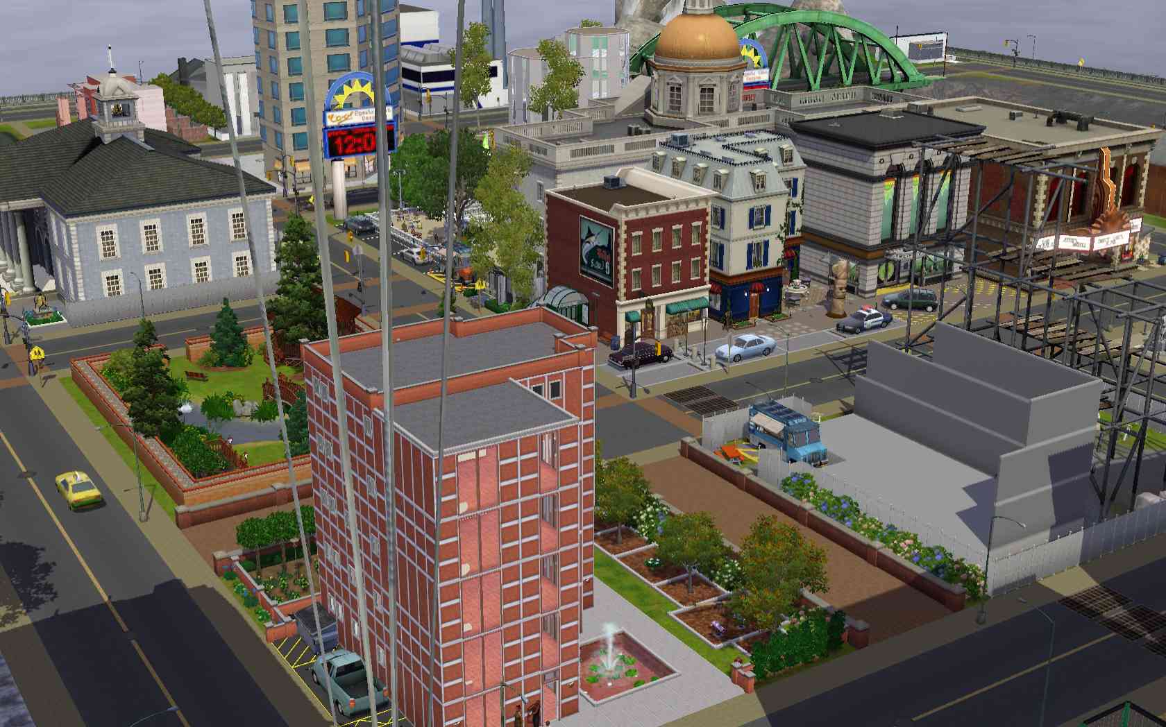 sims 3 city custom world