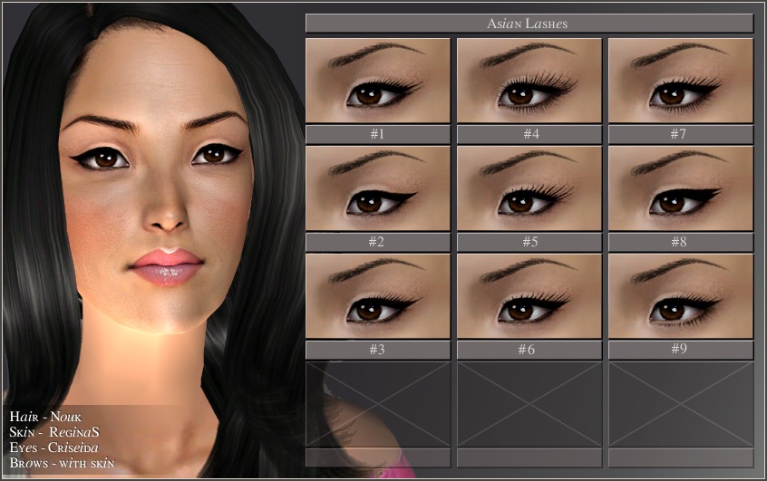 Sims 3 Asian Face Mods Sims