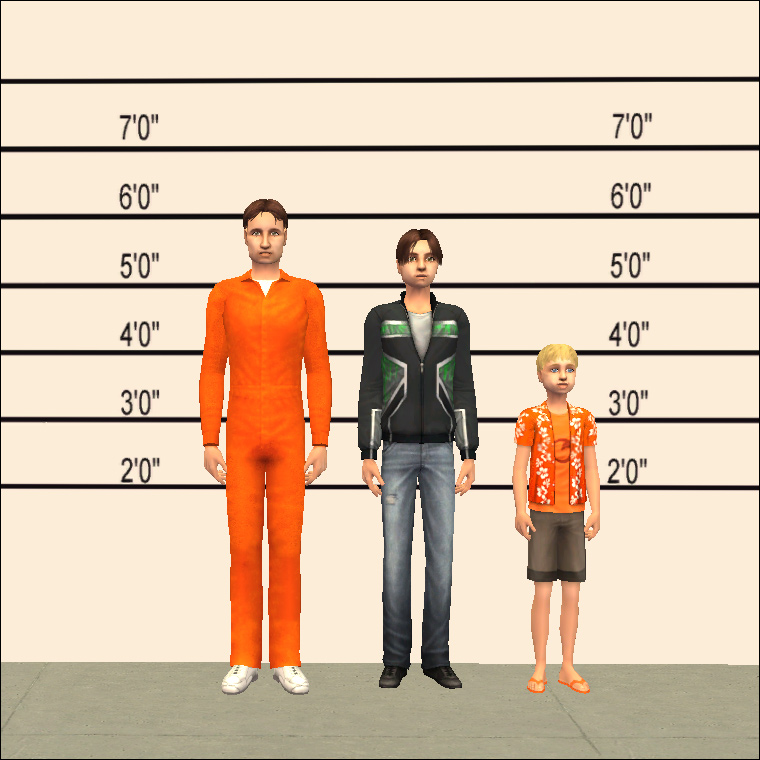 Police Height Chart Poster