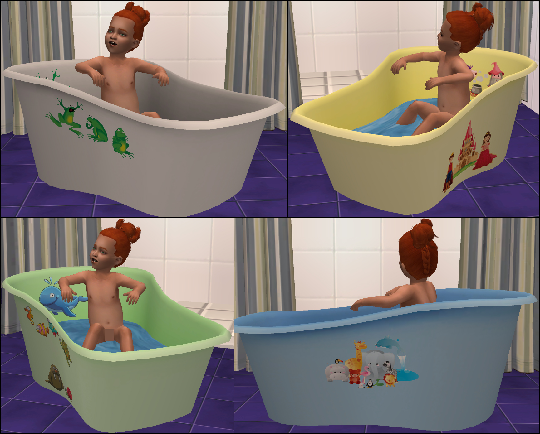 Mod The Sims Rub A Dub Toddler Tub