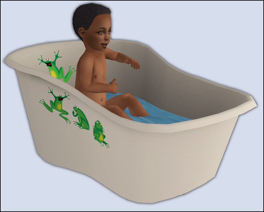 Mod The Sims Rub A Dub Toddler Tub