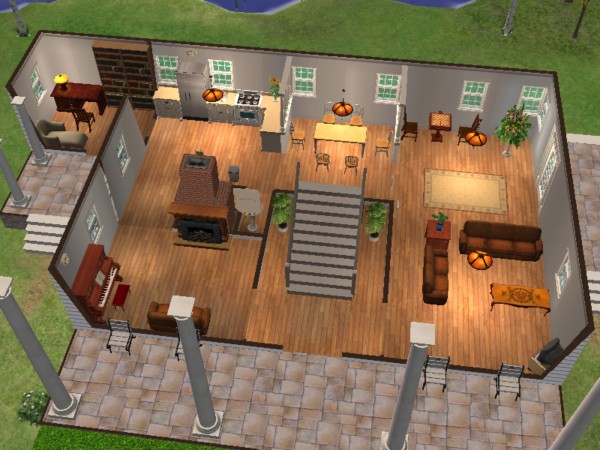 Mod The Sims House From The Notebook