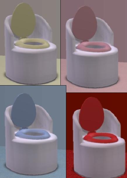 Mod The Sims 4 Recolours Of Toddler Potty
