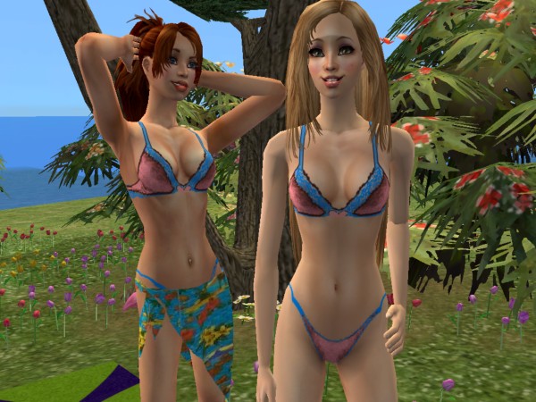 Dimond bikini sims