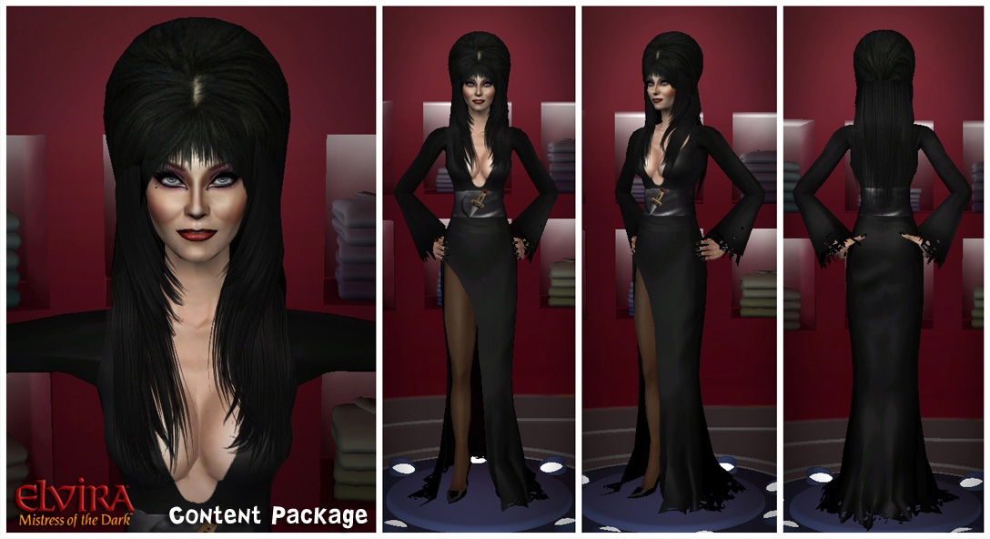 Mod The Sims Elvira Mistress Of The Dark.