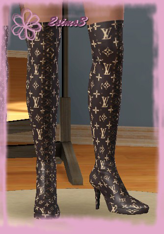 Mod The Sims - Pattern Louis Vuitton