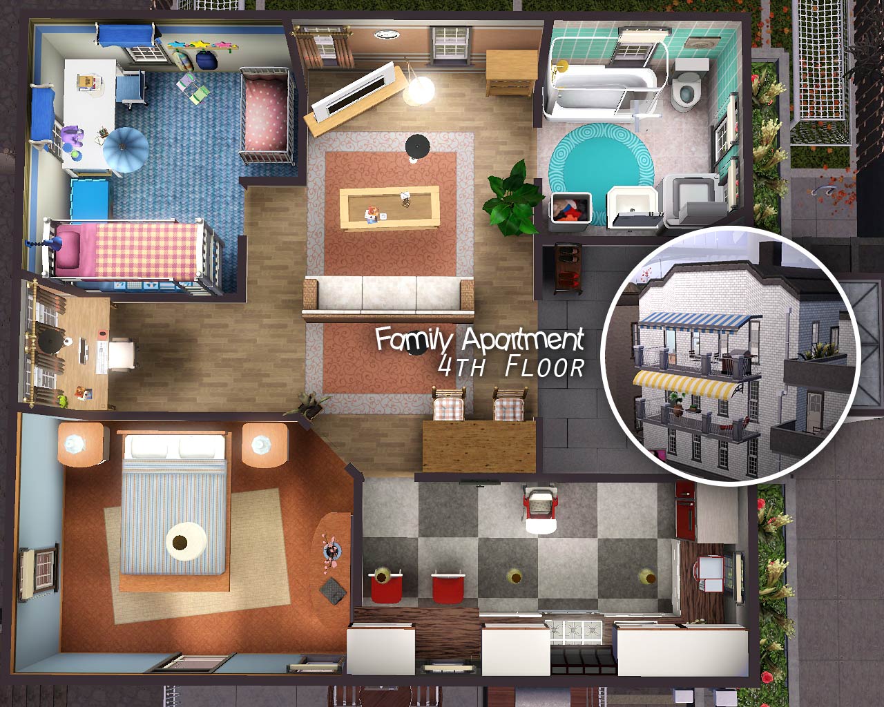 the sims 3 cc apartments