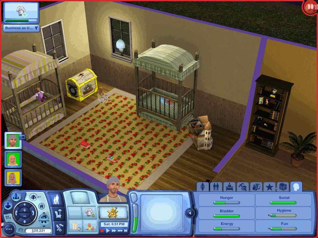 Mod The Sims - leave the baby home mod