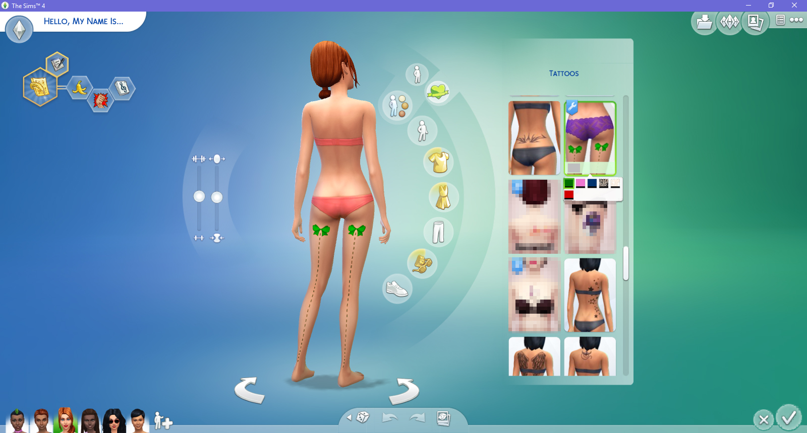 The Sims Body Shop Help