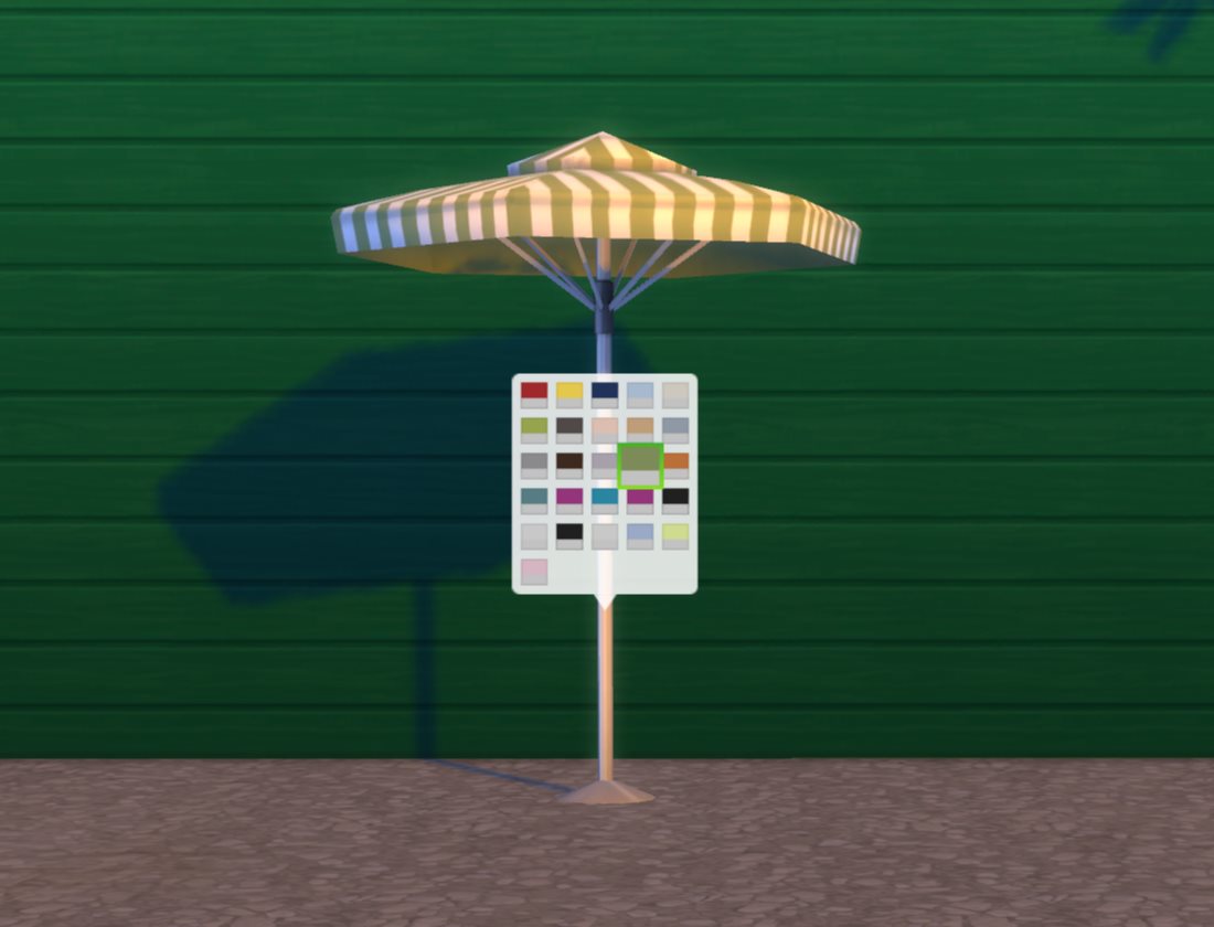 Mod The Sims Backyard Umbrella