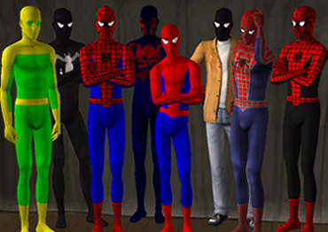 Gallery of Sims 4 Spiderman Cc.