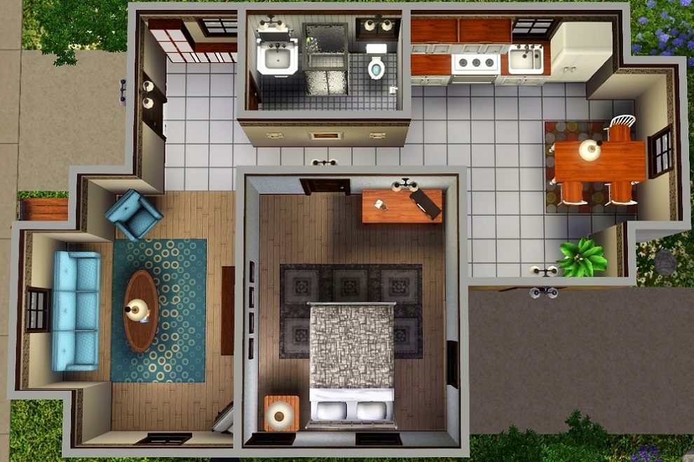 Inspiring Sims 3 Starter House Plans Photo Home Plans Blueprints