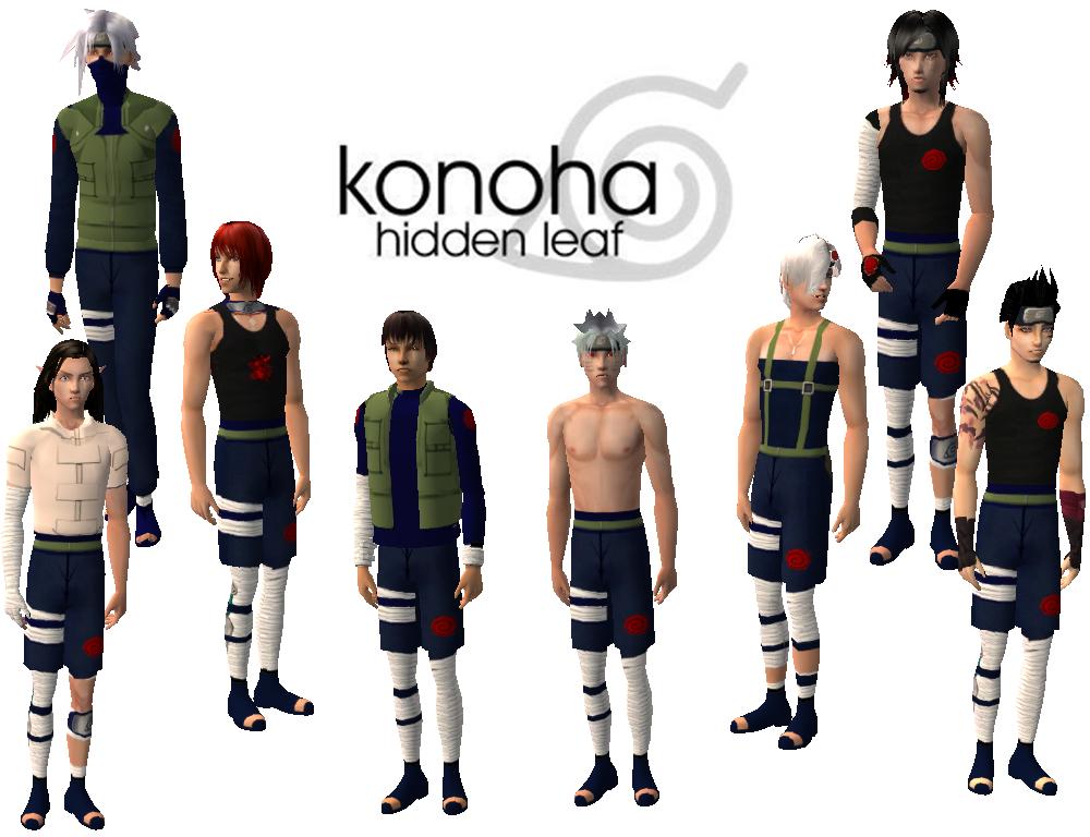 Gallery of Sims 4 Naruto Outfits.