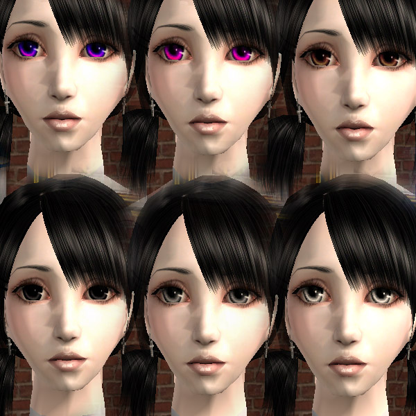 Mod The Sims - Anime Eyes