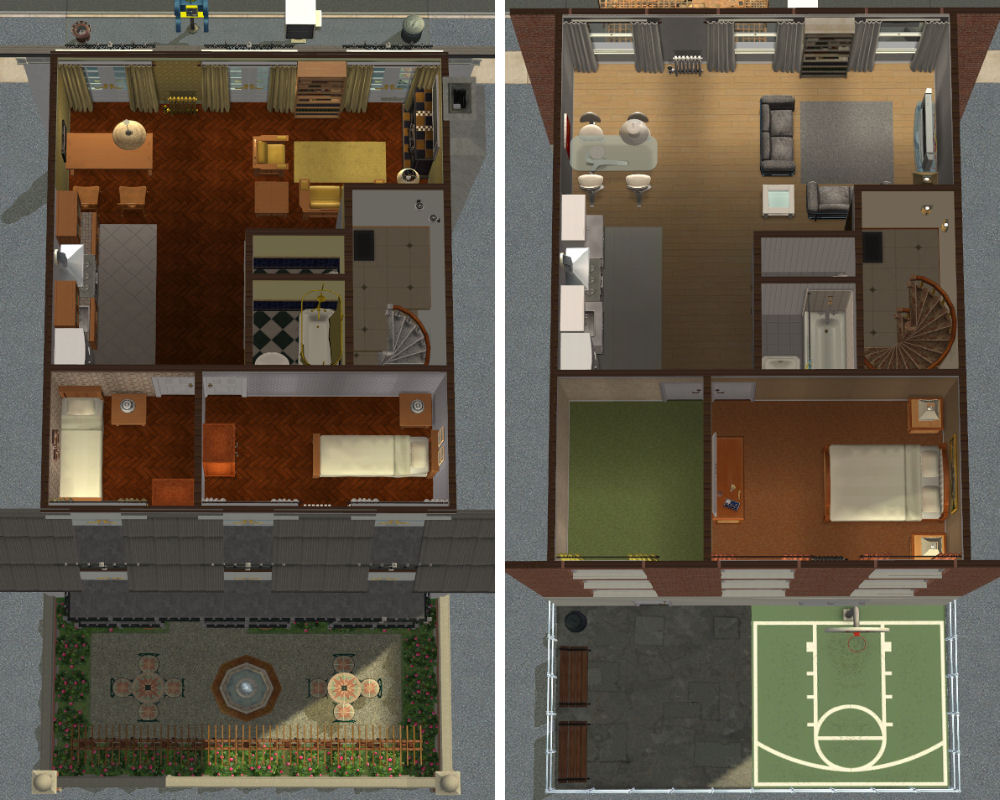 Mod The Sims City Apartments Paris And New York Versions