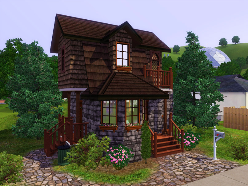 Mod The Sims Beaver Cottage Starter Home