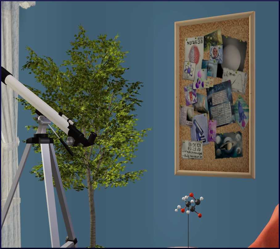 Mod The Sims Quot Stick Em Up Quot Cork Board Recolors