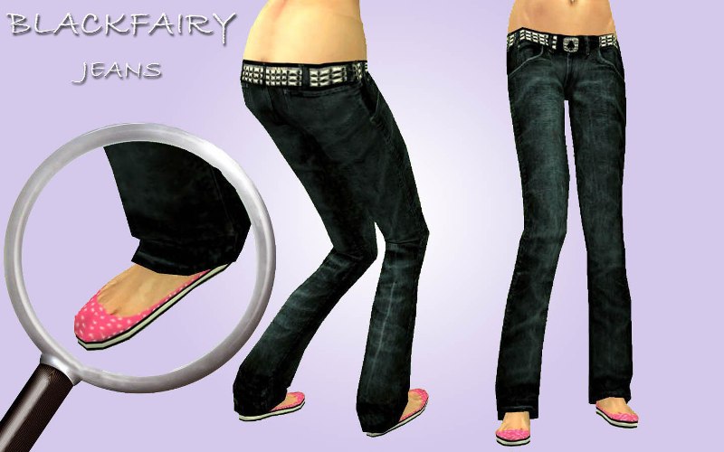 Sims 2 Body Shop Skinny Jeans