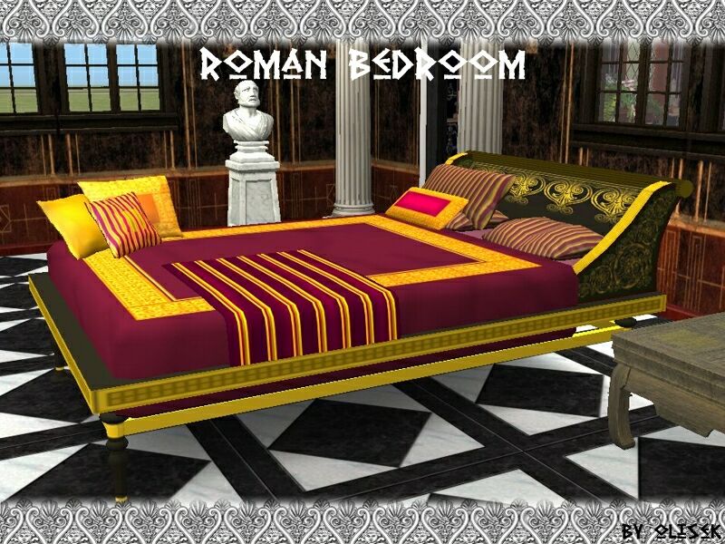 Mod The Sims Roman Bedroom