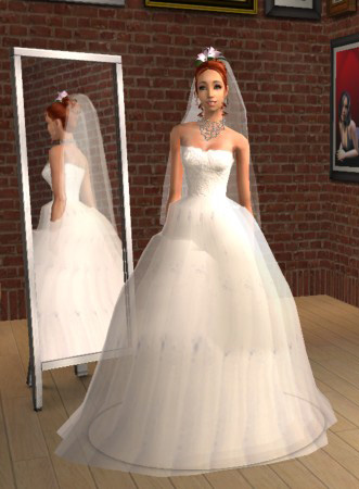 sims 2 wedding dresses