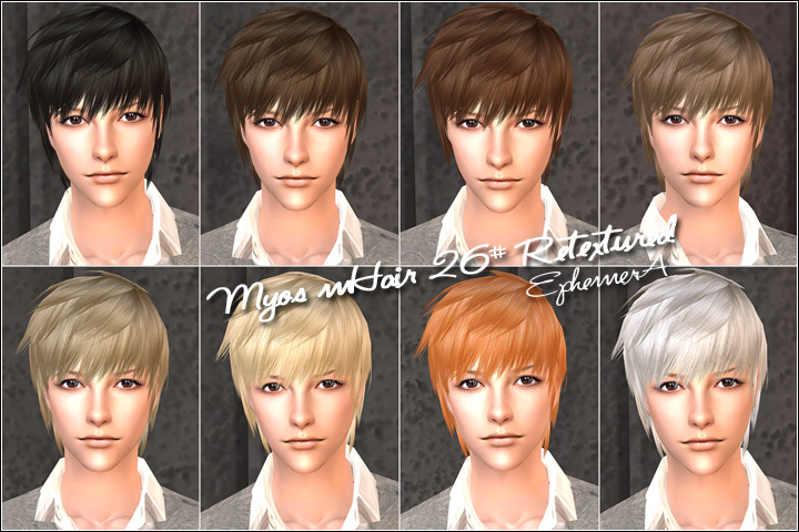 Sims 2 Male Blue Hair Download - wide 6