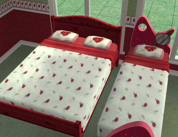 Mod The Sims Ladybug Nursery Set