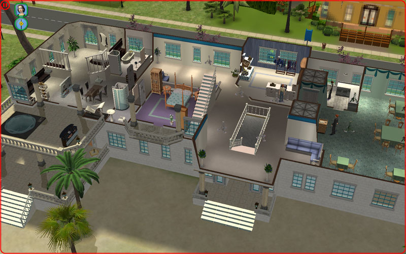Mod The Sims Honeymooner's hotel luxury wedding getaway.