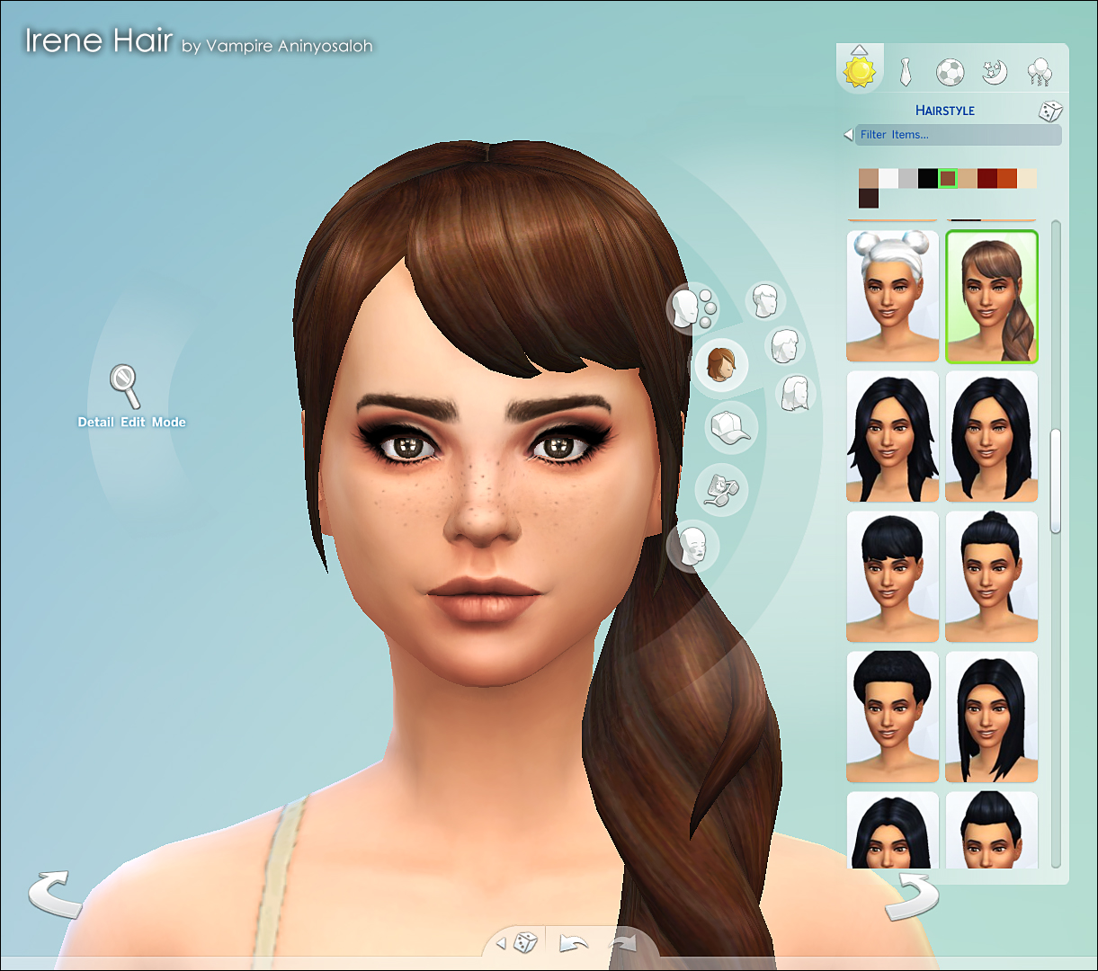 Sims 3 hair mods long female