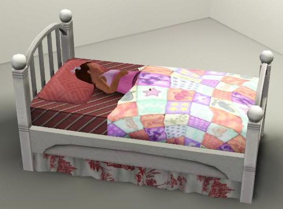 Mod The Sims Sleepy Time Toddler Bed