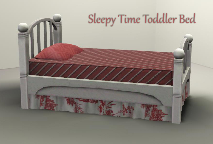 Mod The Sims Sleepy Time Toddler Bed