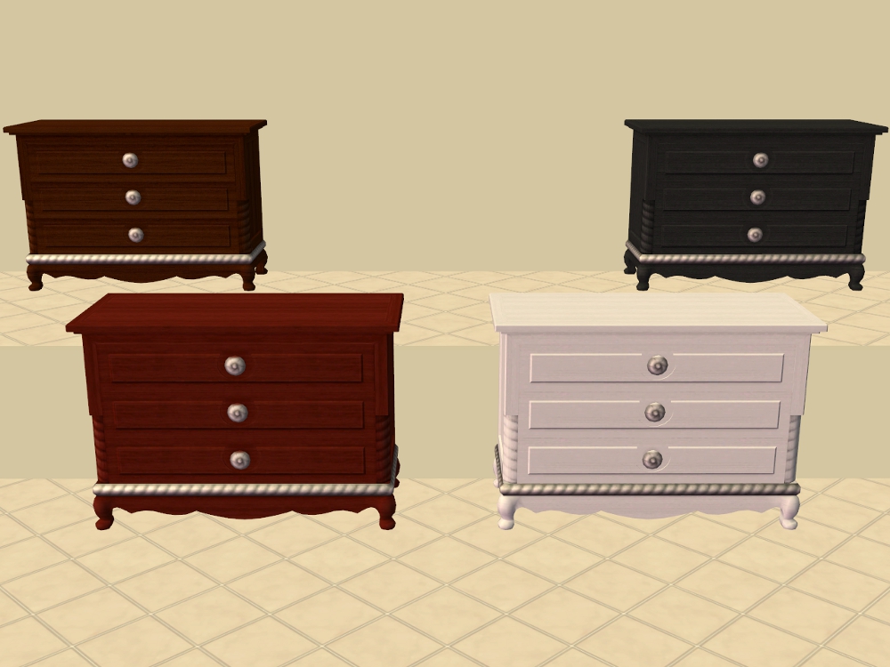 Mod The Sims Al Dresser Of Almost Unrequited Fame Recolours