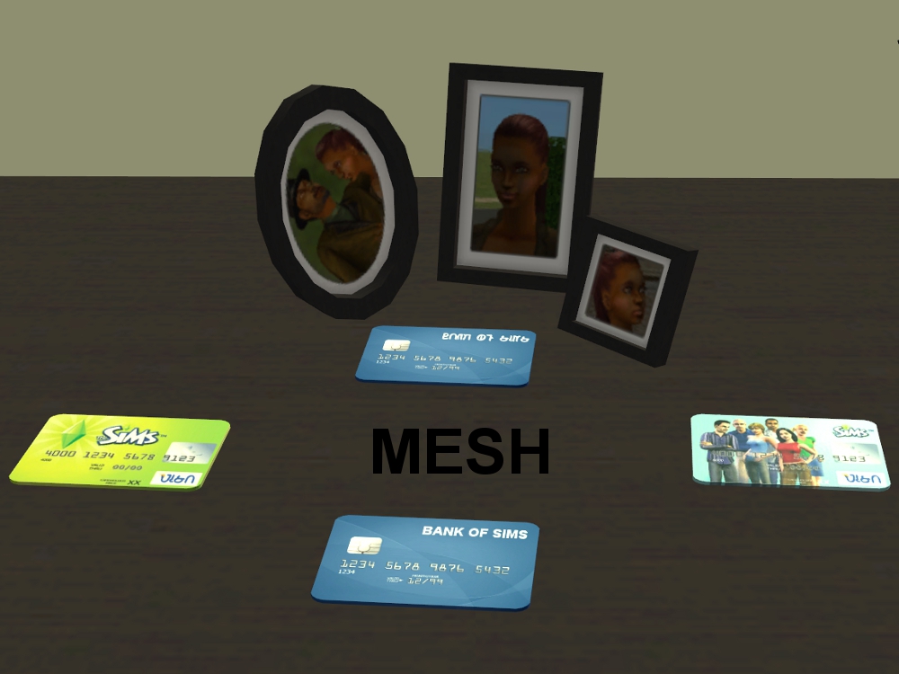 Mod The Sims Bank Of Sims Credit Card
