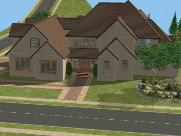 Mod The Sims Mountainview 3 Bedroom 2 Story Home With