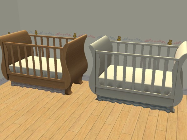 Mod The Sims Plain Recolors Of Free Time Nursery Set
