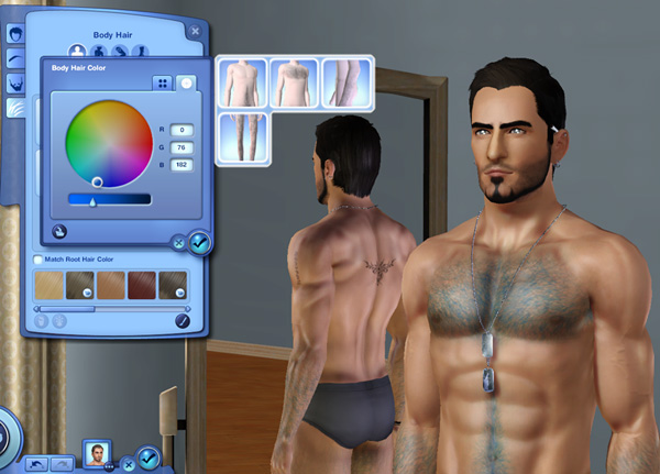sims 2 male muscle skin