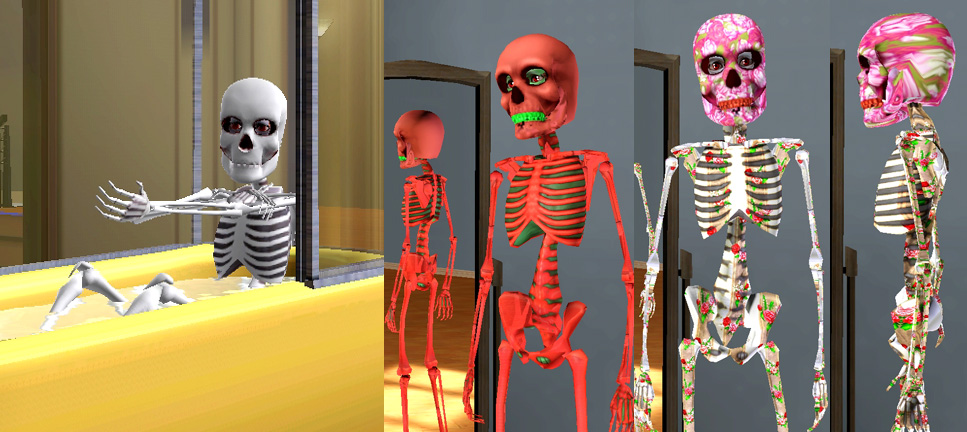 Sims 3 Skeleton