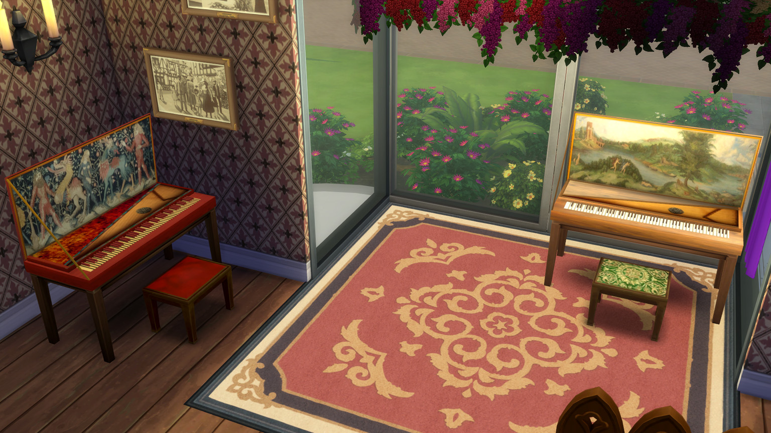 Mod The Sims Medieval Renaissance Style Piano