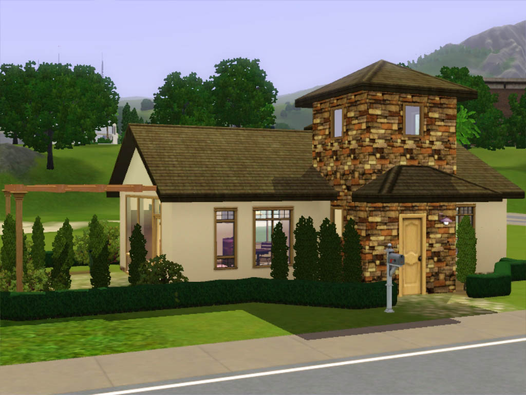 Mod The Sims Small Starter Cottage Italian Style