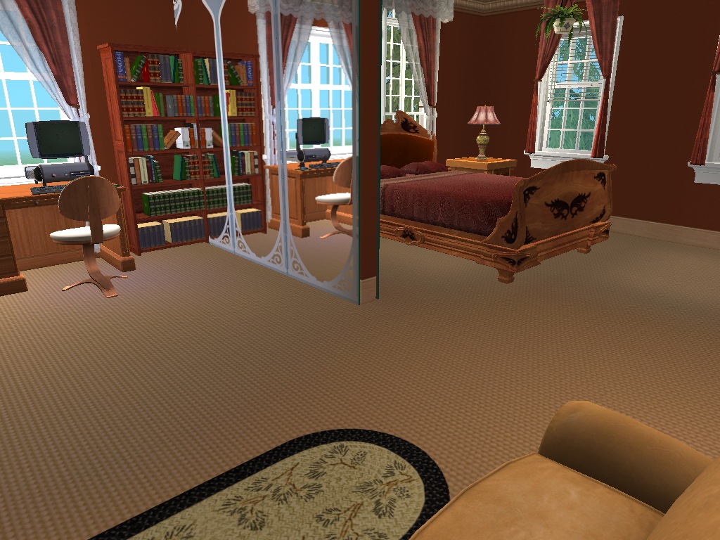 Sims 3 Eight Bedroom House