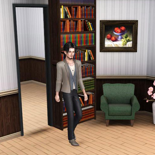 Mod The Sims Sliding Bookcase Hidden Door Up To 27 Deco