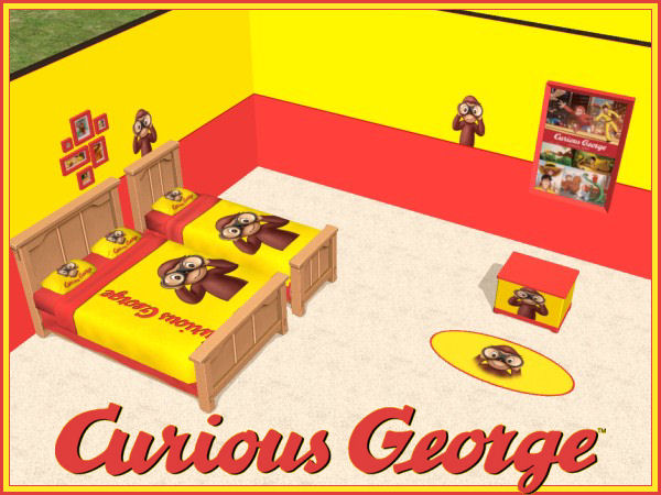 Mod The Sims Curious George Kid Room Decor