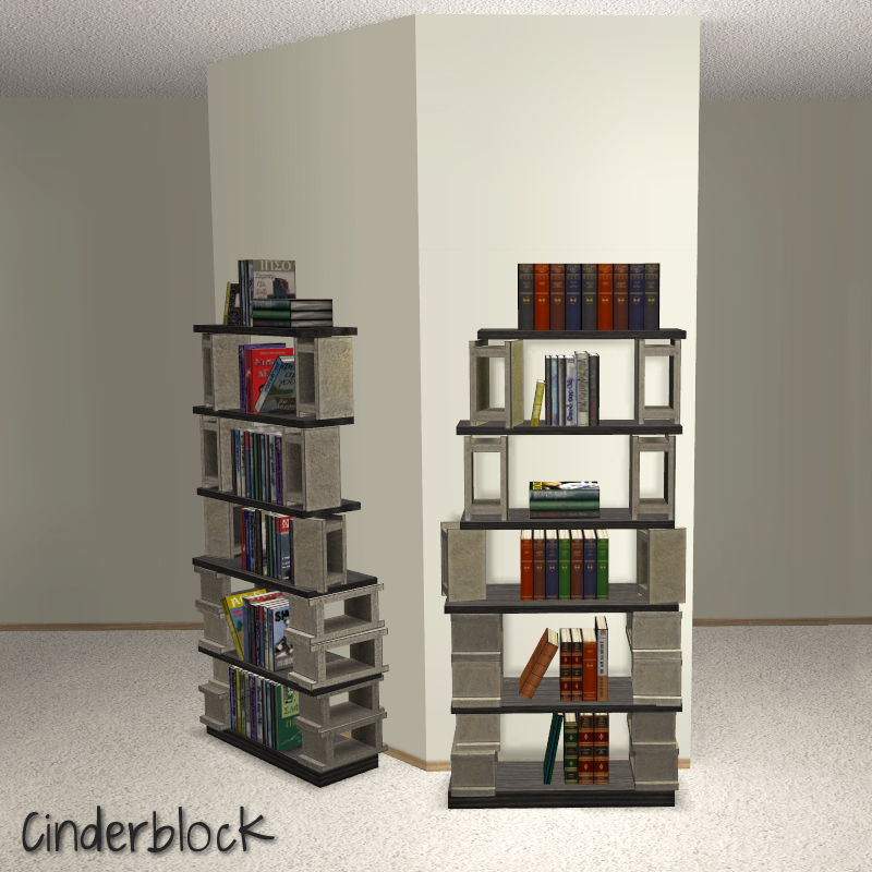 Mod The Sims Emptied Bookcases