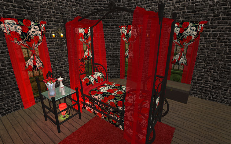 Mod The Sims - Gothic Princess Nursery and Child/Teen Room