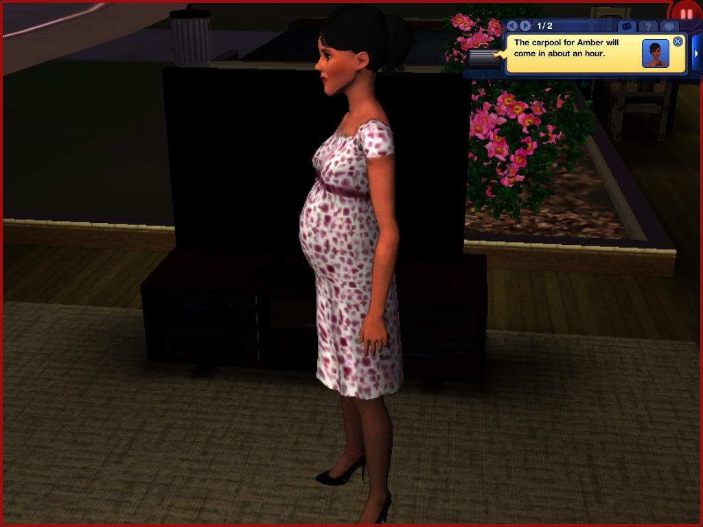 Pregnancy Poses for Sims 4